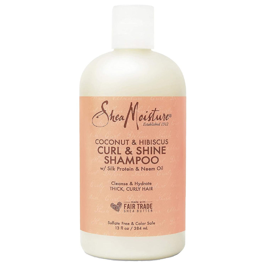SheaMoisture Coconut &amp; Hibiscus Curl &amp; Shine Shampoo 384ml by Pasteur Pharmacy