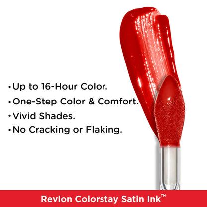 Revlon Colorstay Satin Ink Liquid Lip Color - Fired Up by Dista
