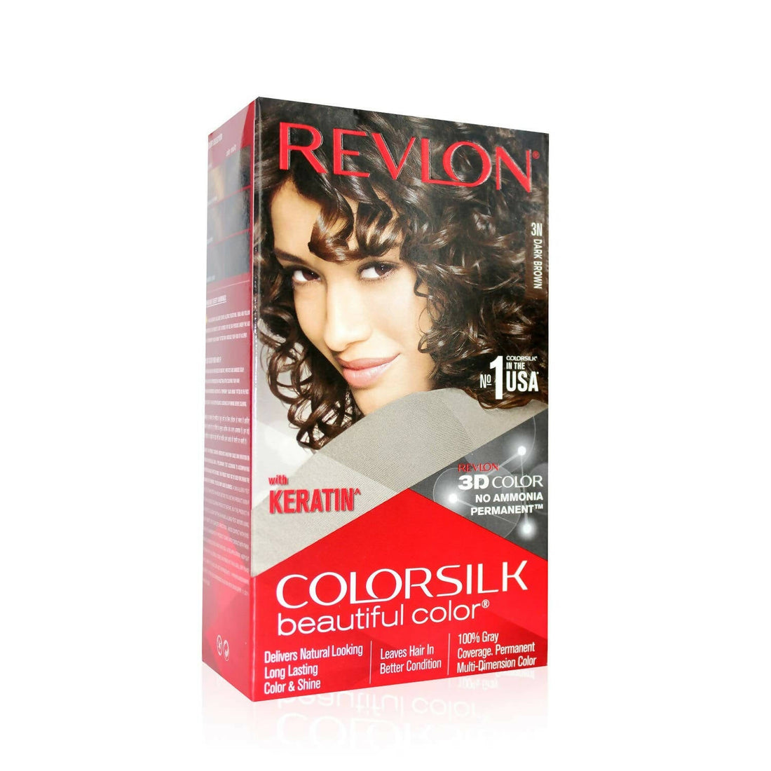 Revlon ColorSilk Beautiful Color - Dark Brown 3N by Dista
