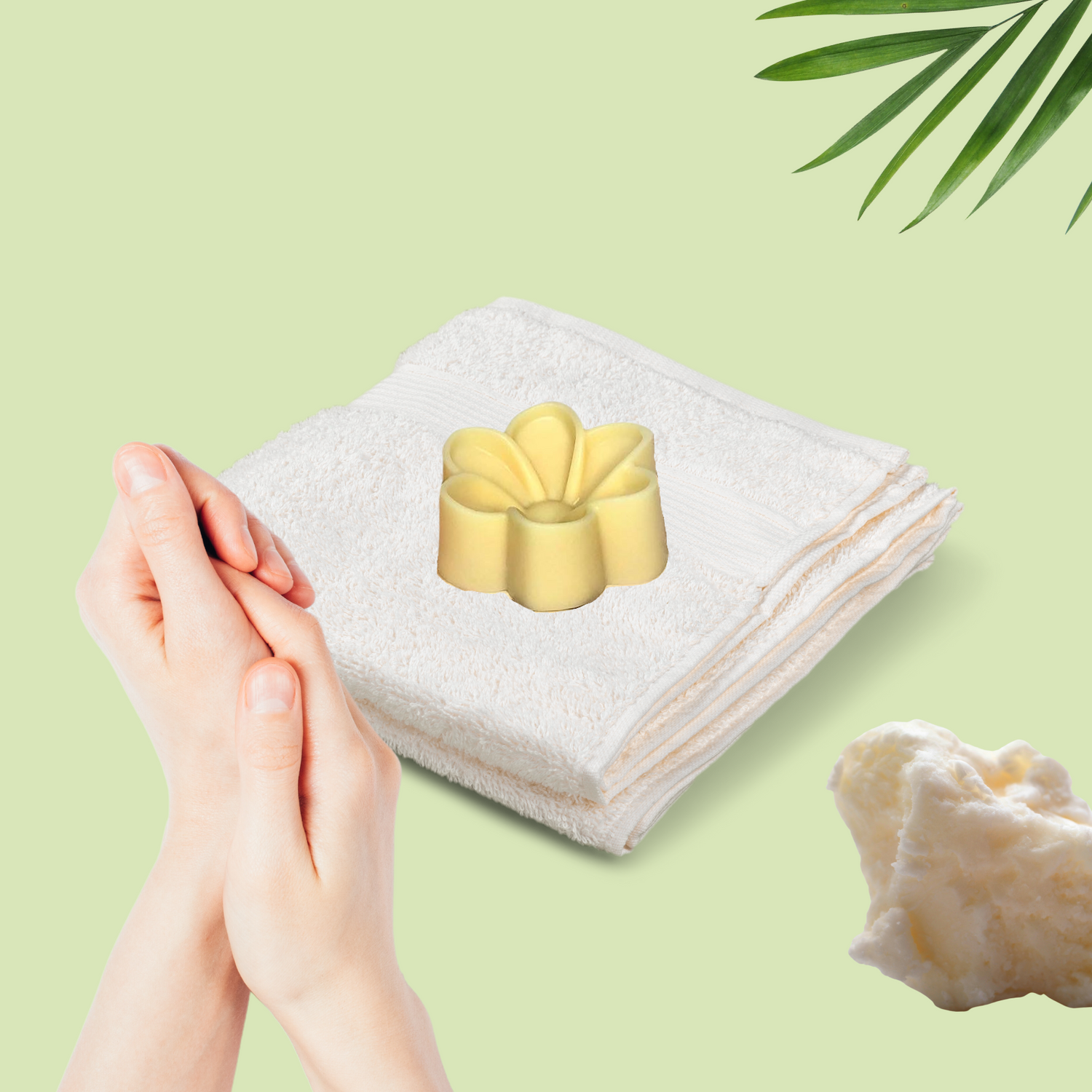 Flower Shaped Lotion Bar by Hippotanicals