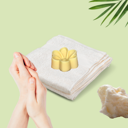 Flower Shaped Lotion Bar by Hippotanicals