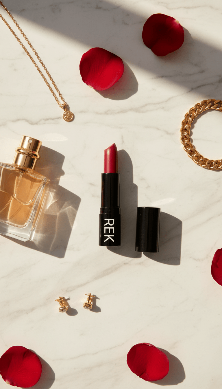 Long-Wear Hydrating Matte Lipstick – Vegan by REK Cosmetics