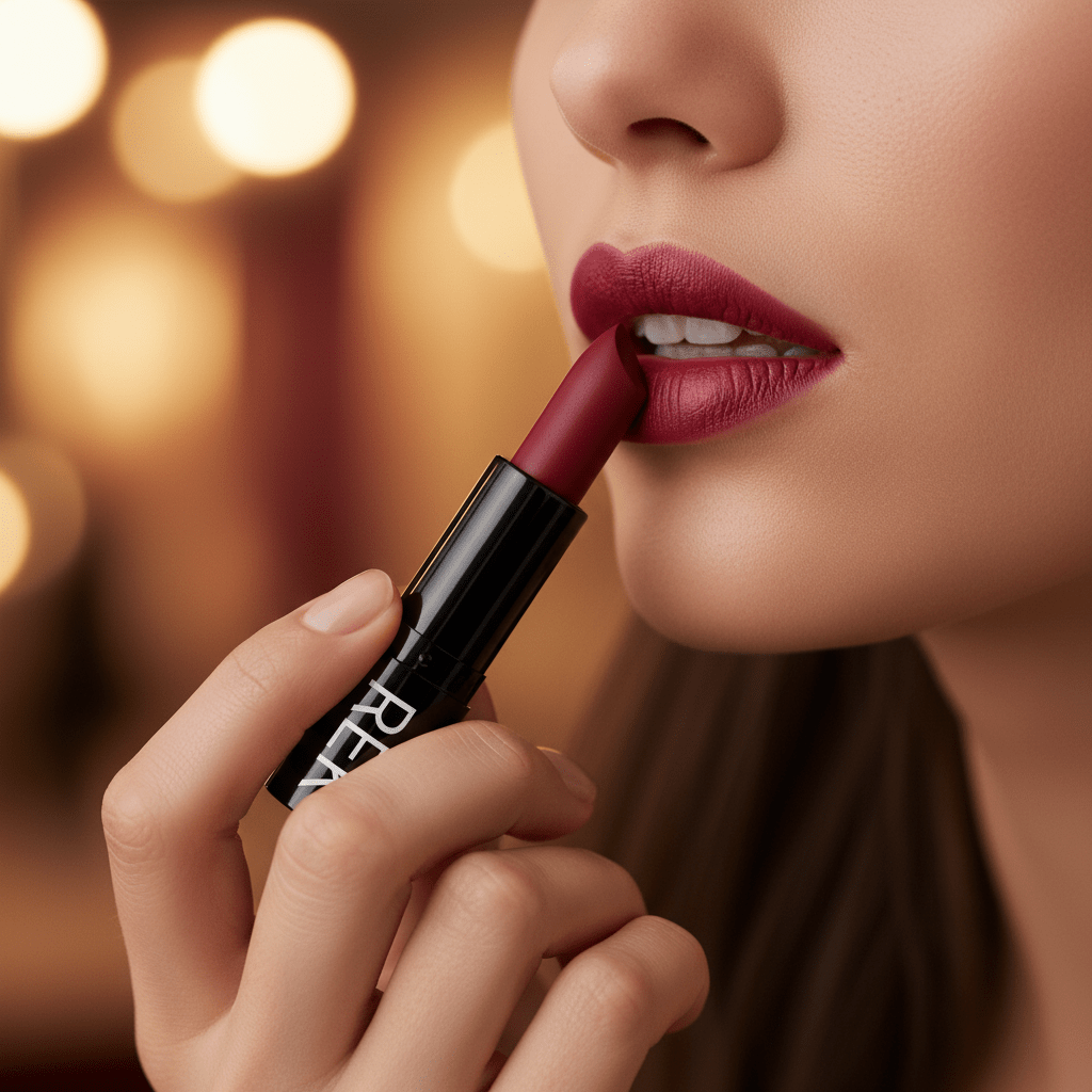 Long-Wear Hydrating Matte Lipstick – Vegan by REK Cosmetics