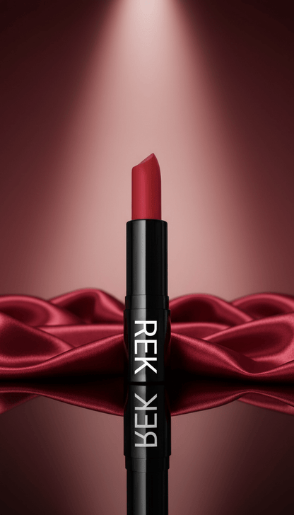 Long-Wear Hydrating Matte Lipstick – Vegan by REK Cosmetics