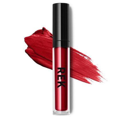 Liquid Matte Lipstick – Longwear Soft-Matte Finish by REK Cosmetics