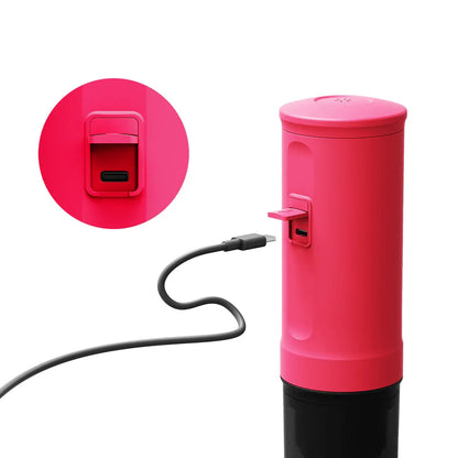 Nano Portable Espresso Machine (Fuchsia Pink) by OutIn