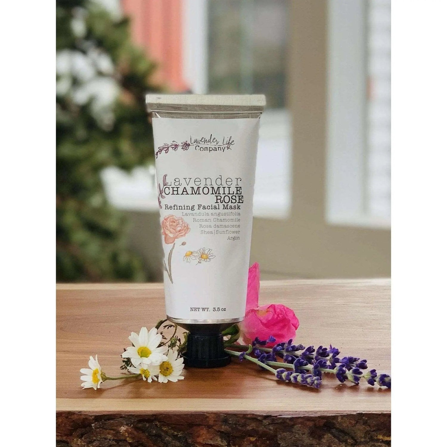 Refining Facial Mask with Lavender, Chamomile &amp; Rose by Lavender Life Company