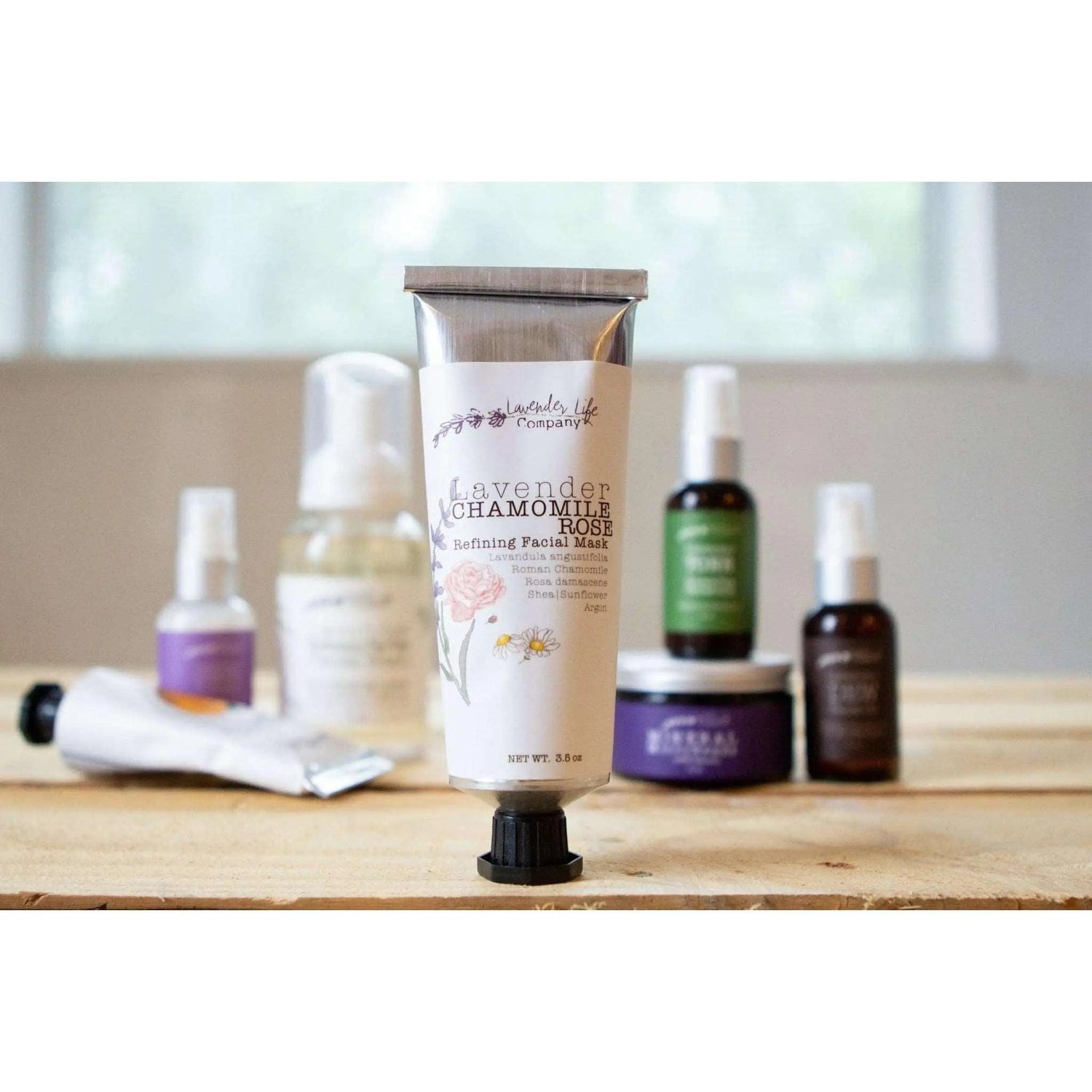 Refining Facial Mask with Lavender, Chamomile &amp; Rose by Lavender Life Company