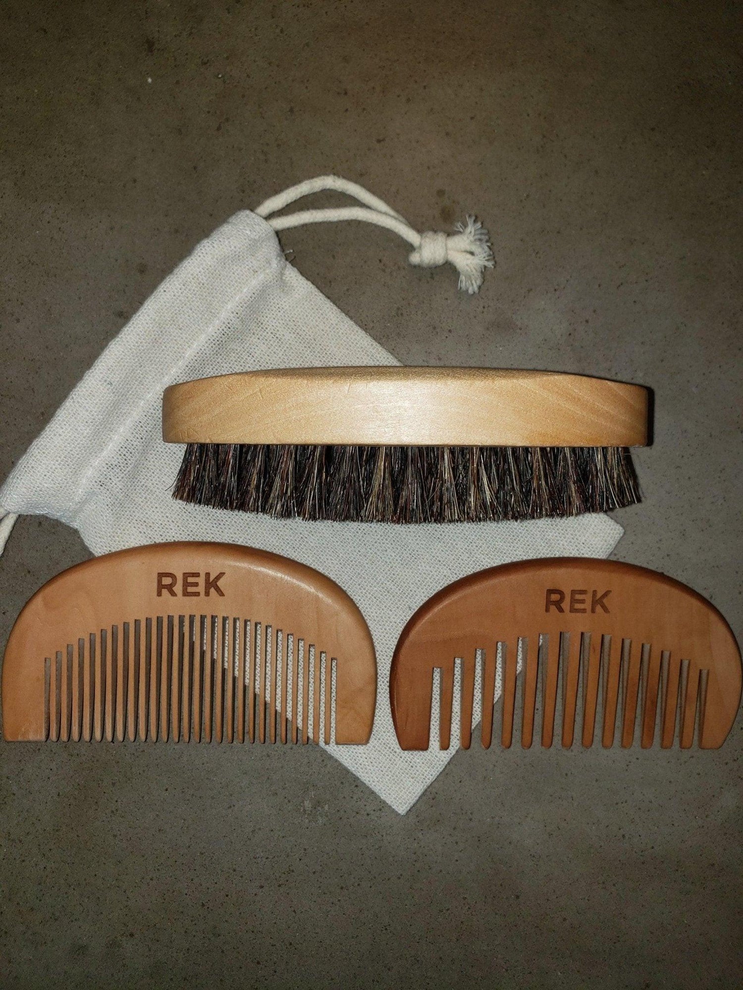 REK Beard Brush and Comb Kit | REK Cosmetics by REK Cosmetics