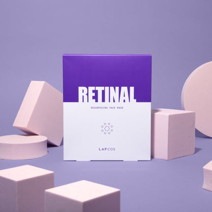 Retinal Resurfacing Sheet Mask 5-Pack Box by LAPCOS