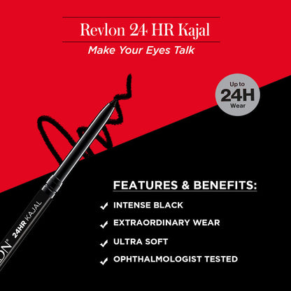 Revlon 24 Hr Kajal - Intense Black by Dista