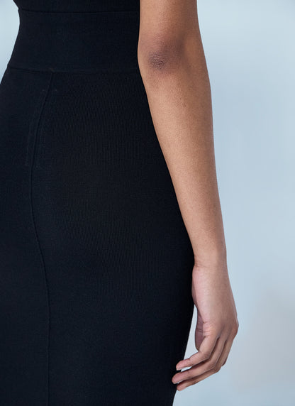 Rick Owens Women Wool Knit Maxi Skirt by Luosophy
