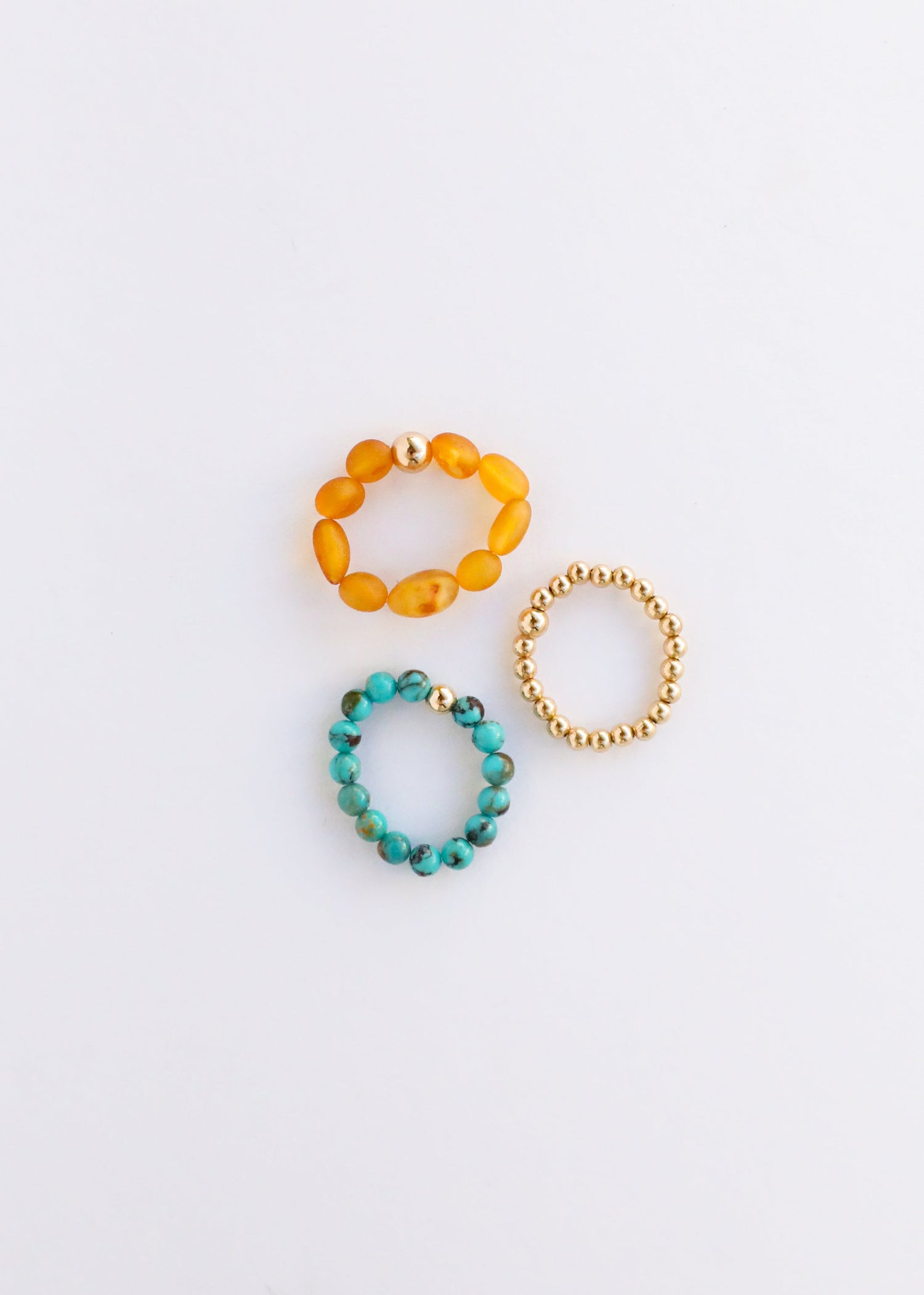 Natural Turquoise + 14k Gold Filled || Adult Ring by CanyonLeaf
