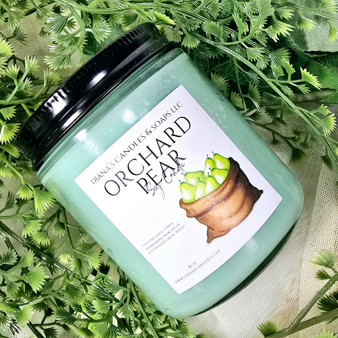 Orchard Pear Soy Candle by Diana&
