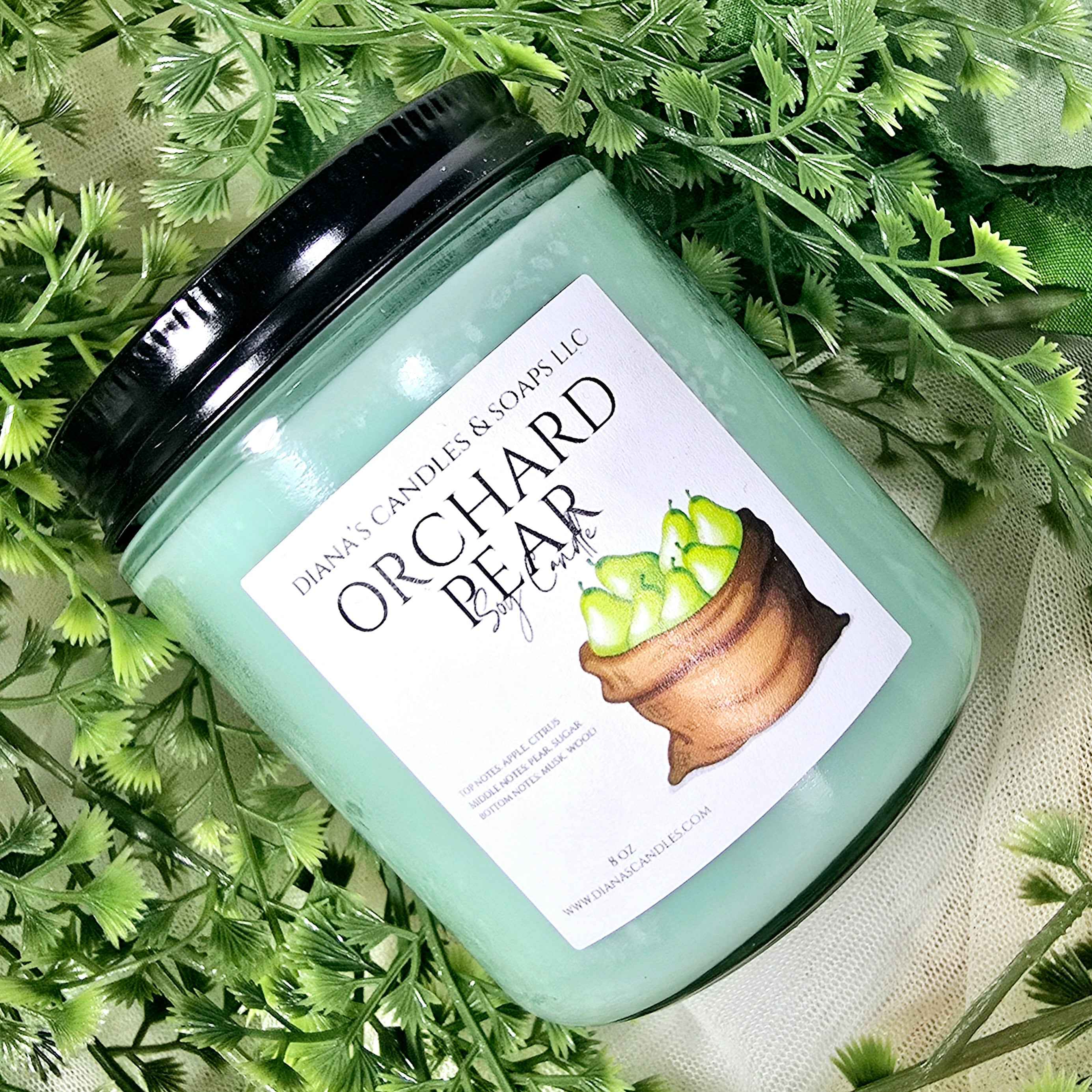 Orchard Pear Soy Candle by Diana&