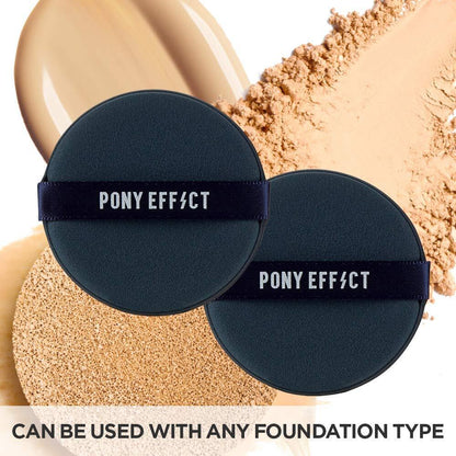 Pony Effect Cushion Puff by AsiaBeautyMall