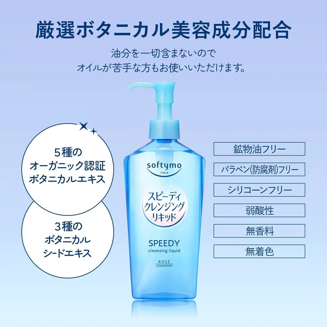 Kose Softymo Speedy Cleansing Liquid by AsiaBeautyMall