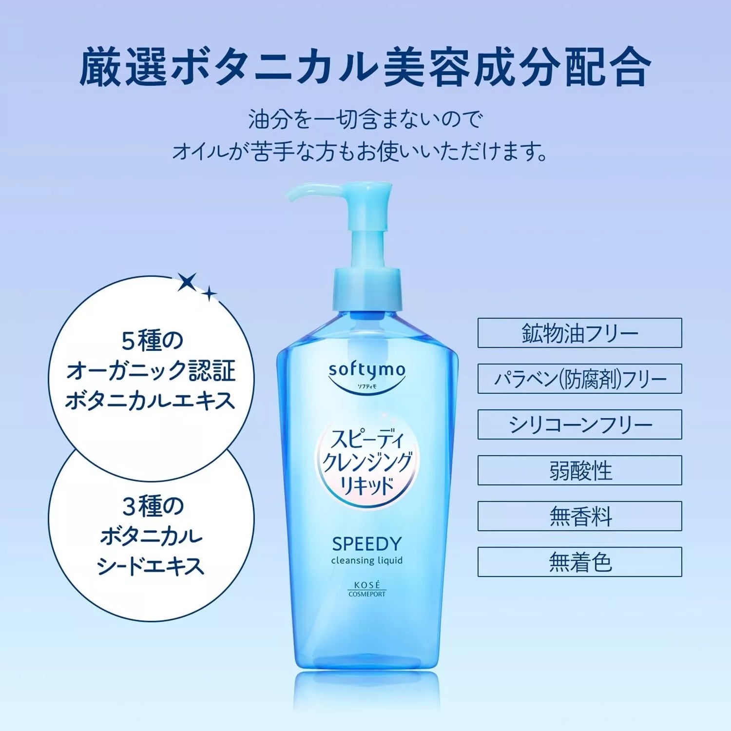 Kose Softymo Speedy Cleansing Liquid by AsiaBeautyMall