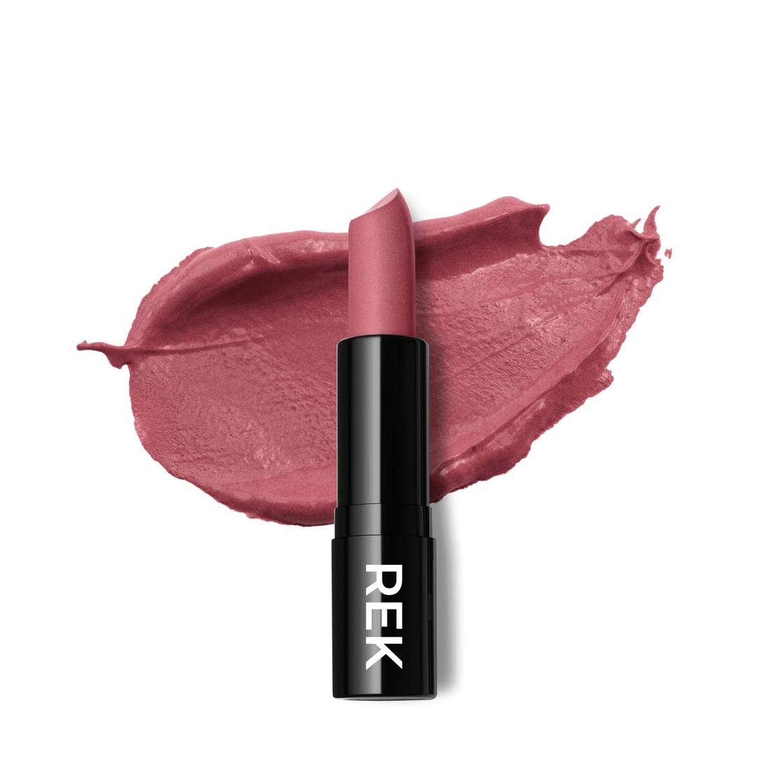 Cool Plum Satin Lipstick – Hydrating, Vegan by REK Cosmetics