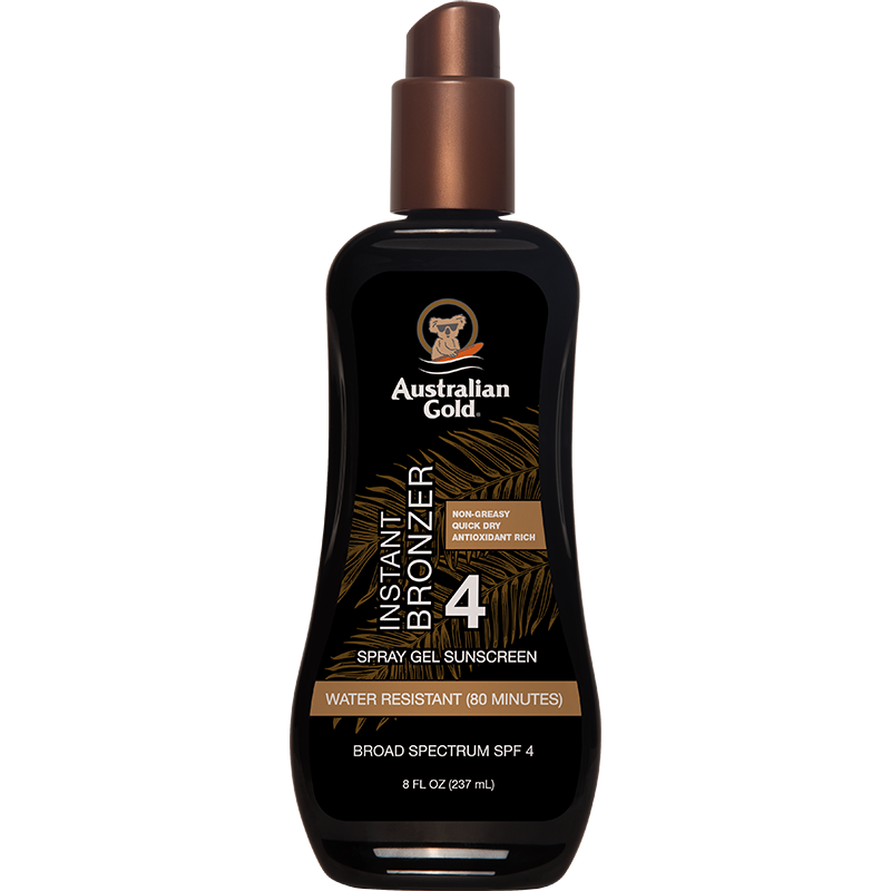 Australian Gold SPF 4 Spray Gel Bronzer 8 fl oz by Pasteur Pharmacy