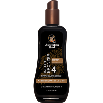 Australian Gold SPF 4 Spray Gel Bronzer 8 fl oz by Pasteur Pharmacy