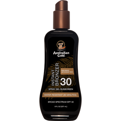 Australian Gold SPF 30 Spray Gel Bronzer 8 fl oz by Pasteur Pharmacy