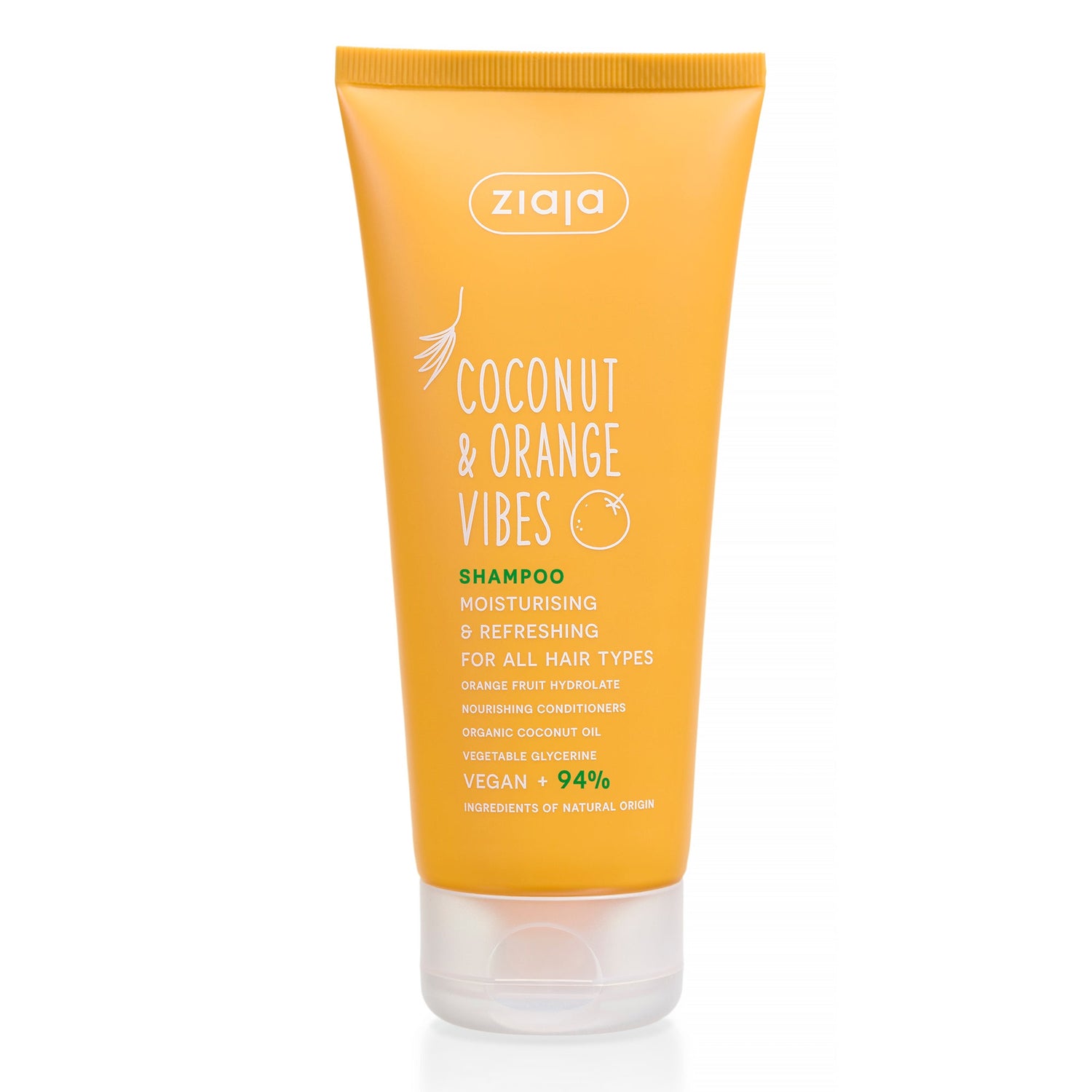 Coconut &amp; Orange Vibes Shampoo by Ziaja® USA Webstore