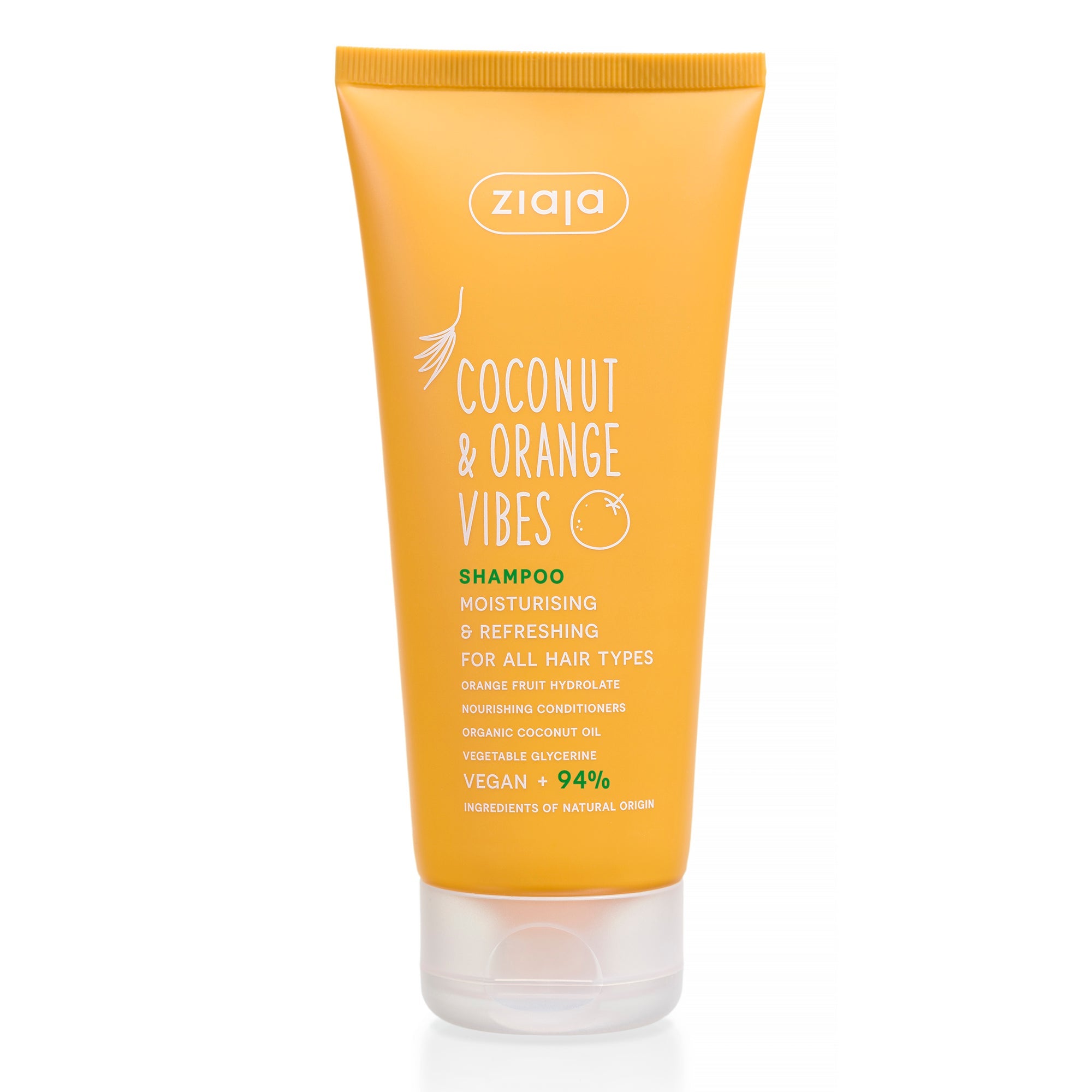 Coconut &amp; Orange Vibes Shampoo by Ziaja® USA Webstore