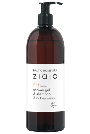 Baltic Home Spa fit - Shower Gel and Shampoo 3 in 1, face body hair by Ziaja® USA Webstore