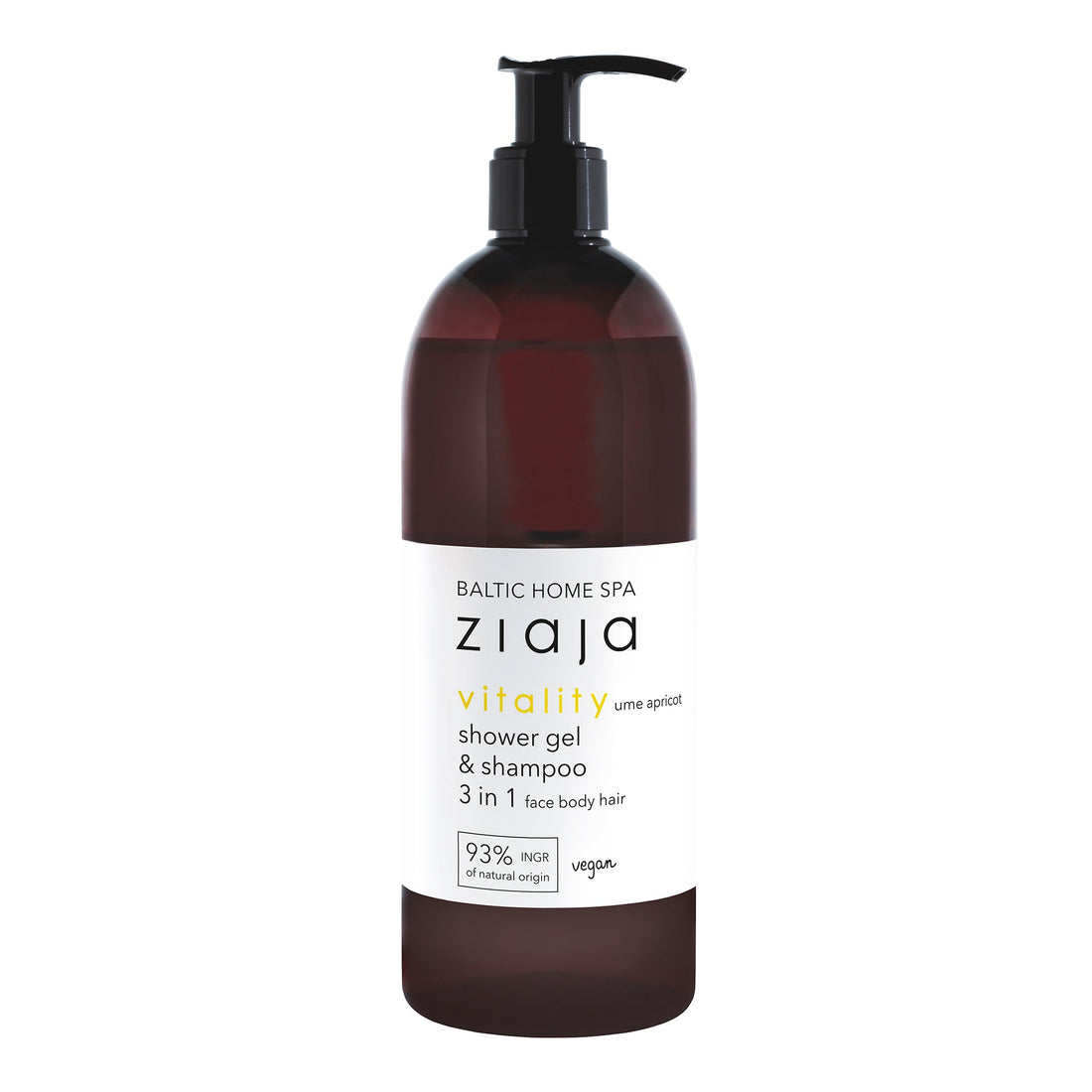 Baltic Home Spa vitality - shower gel and shampoo 3 in 1 by Ziaja® USA Webstore