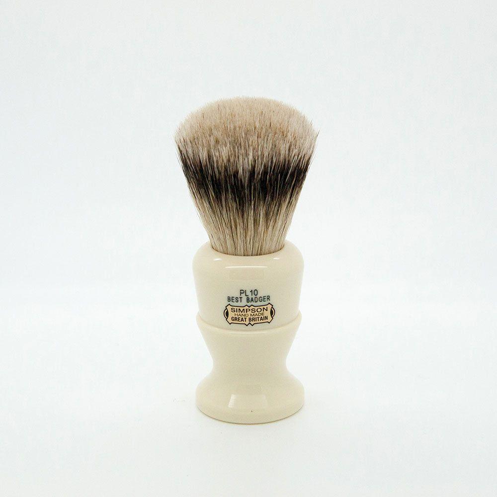 Simpson Polo 10 Best Badger Shaving Brush by Pasteur Pharmacy