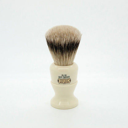 Simpson Polo 10 Best Badger Shaving Brush by Pasteur Pharmacy