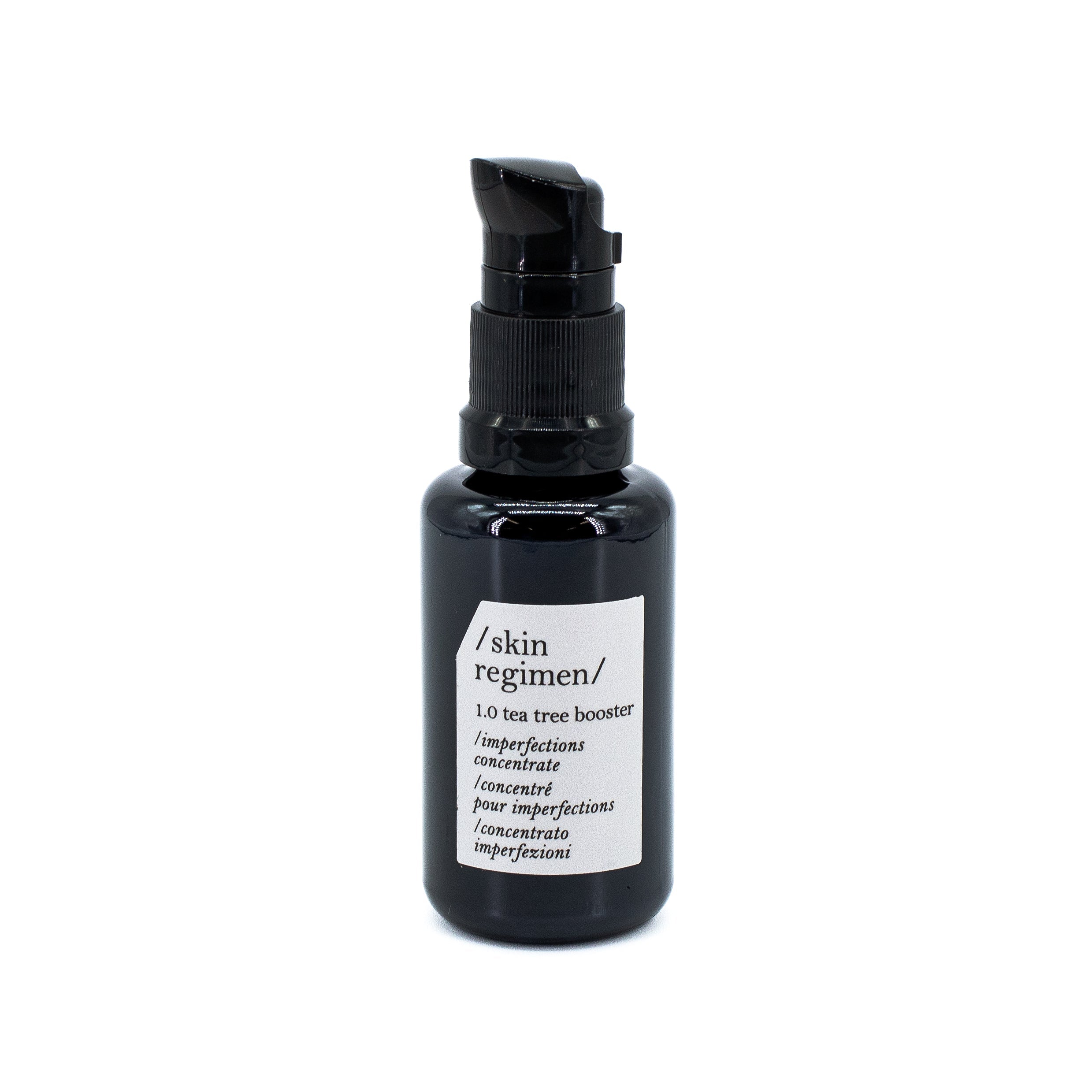 skin regimen 1.0 Tea Tree Booster 0.84oz - Imperfect Box by This is Beauty US