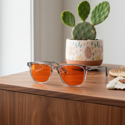 Smoky Quartz Sleep Glasses – DreamWalkerz Crystal Collection by DreamWalkerz