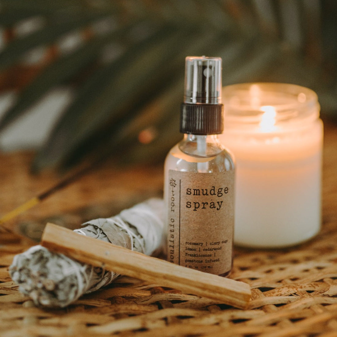 Amethyst Infused Smudge Spray by Soulistic Root
