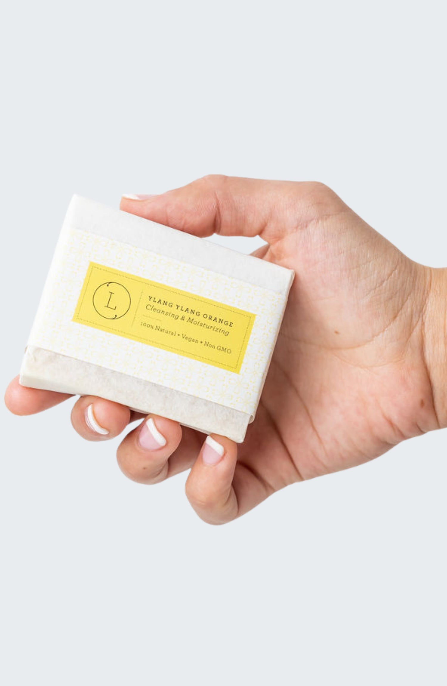 2x Natural Handmade Soap Bar, Orange Ylang Ylang Soap by Lizush