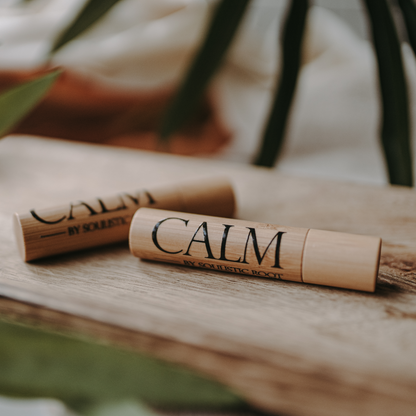 Calm Essential Oil Bamboo Roller by Soulistic Root