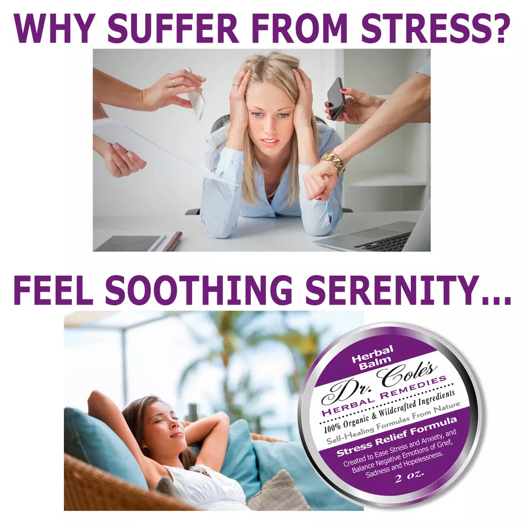 29 - Dr. Cole’s Organic Stress Relief Herbal Balm by COLEHERBALS LLC