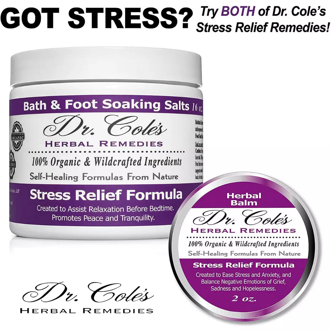 29 - Dr. Cole’s Organic Stress Relief Herbal Balm by COLEHERBALS LLC