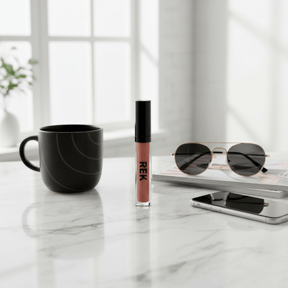 Liquid Matte Lipstick – Longwear Soft-Matte Finish by REK Cosmetics