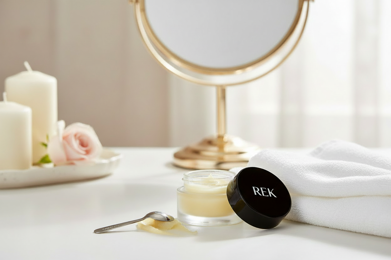 Sugar Lip Scrub – Exfoliating &amp; Hydrating by REK Cosmetics