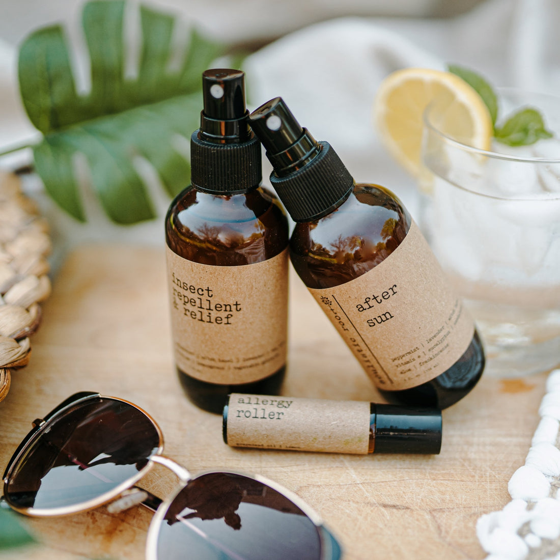 Summer Favorites Trio | After Sun + Bug Spray + Allergy by Soulistic Root