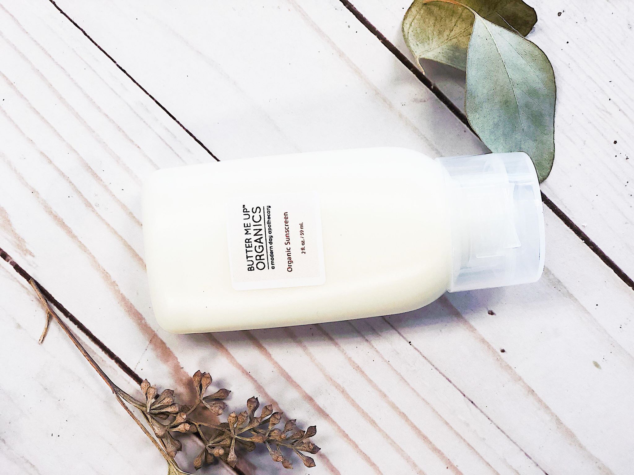 Natural Organic Sunscreen / Safe Sunscreen / Non-Nano Zinc Oxide Sunscreen / Sun Protection / Butter Me Up Organics by Butter Me Up Organics