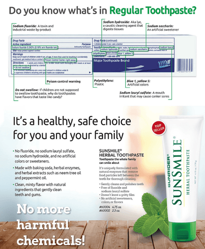 NOW AVAILABLE SunSmile Herbal Toothpaste | by Sunrider by Herb&