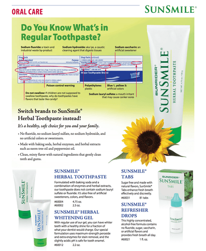 NOW AVAILABLE SunSmile Herbal Toothpaste | by Sunrider by Herb&