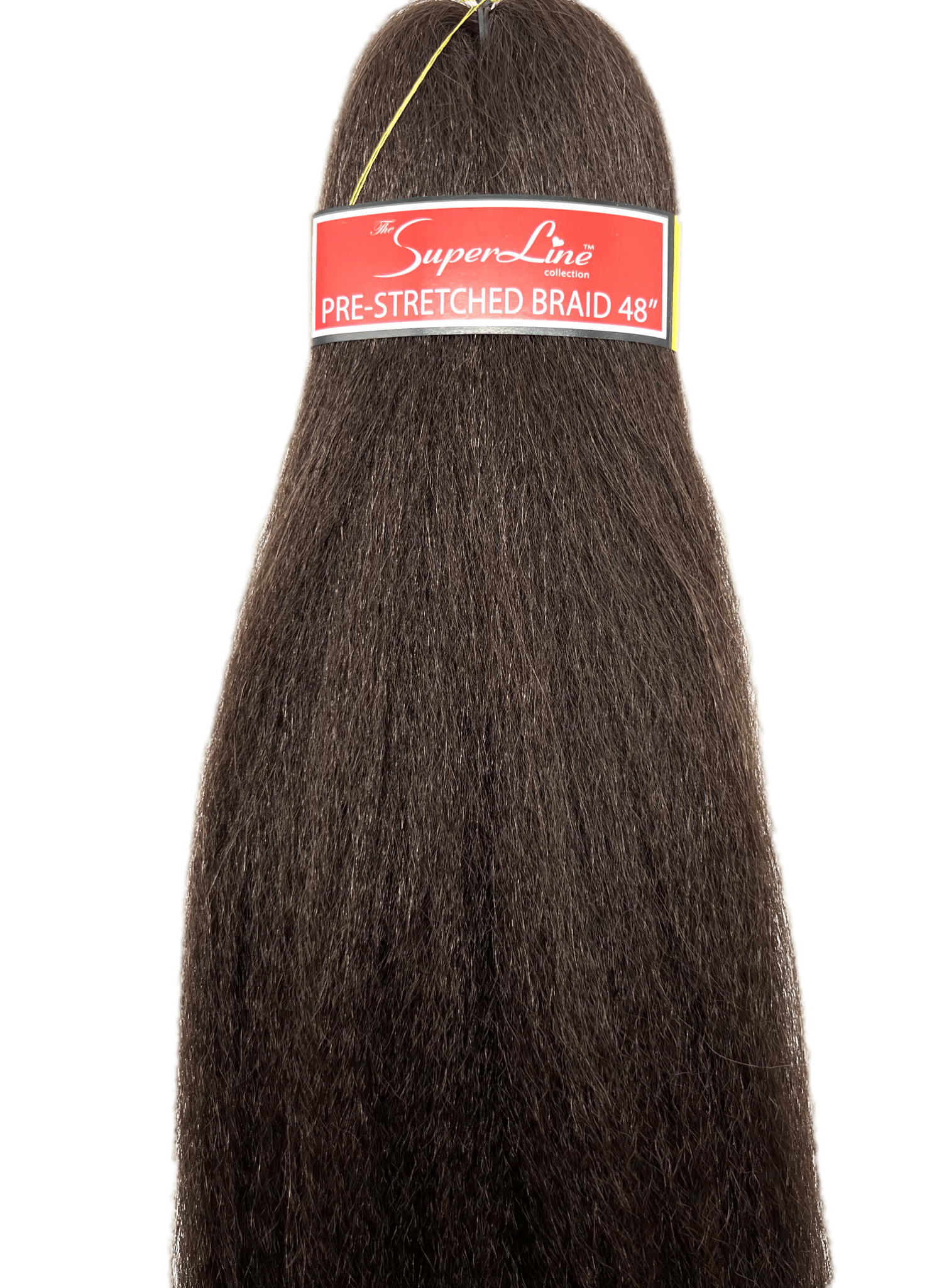 Superline Synthetic Afrelle 100% Kanekalon Pre-Stretched Jumbo Braid 48"