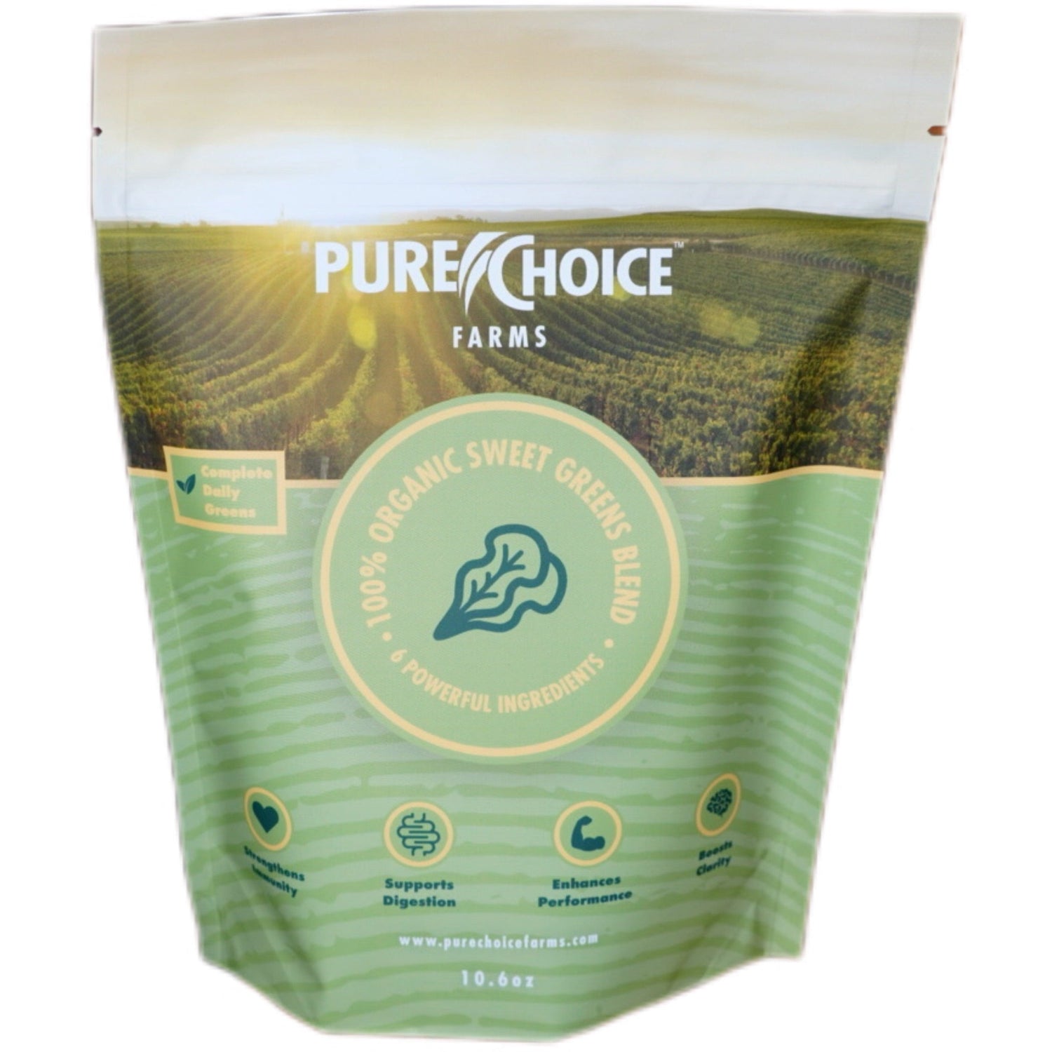 Sweet Greens &amp; Organic Tropics by Pure Choice Farms