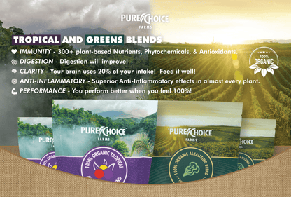 Sweet Greens &amp; Organic Tropics by Pure Choice Farms