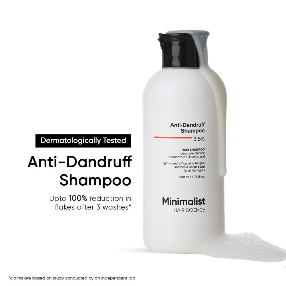 Minimalist Anti-Dandruff Shampoo 3.5% Salicylic Acid by Dista