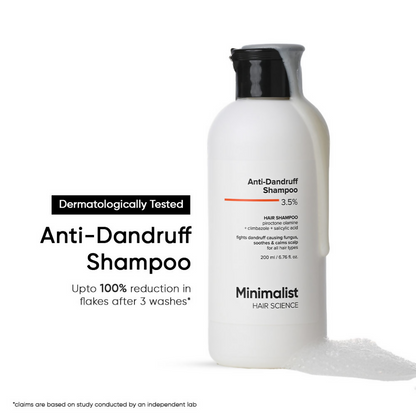 Minimalist Anti-Dandruff Shampoo 3.5% Salicylic Acid by Dista